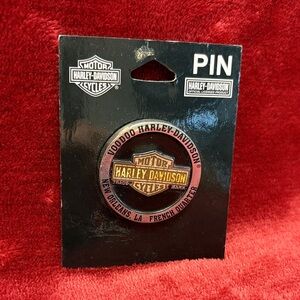 Harley-Davidson Black and Gold Voodoo New Orleans Pin